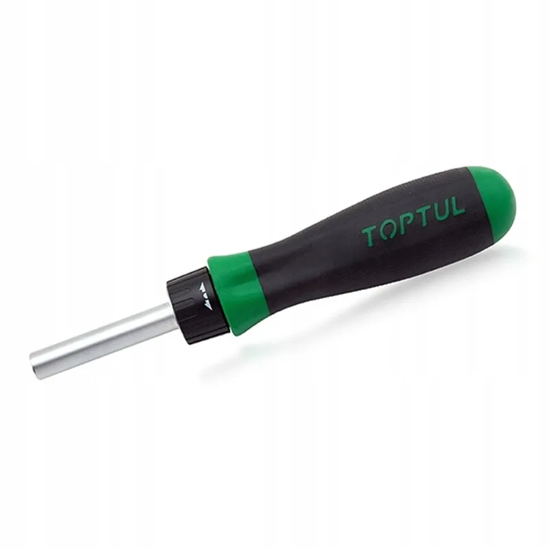 Bit Huis met Ratel 1/4" - Ergonomisch en Duurzaam by Toptul – product image