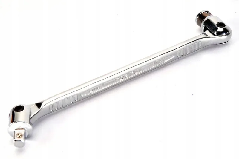 Dopsleutel met Kogelgewricht voor Bits en Doppen 1/4" 185mm by Toptul – product image