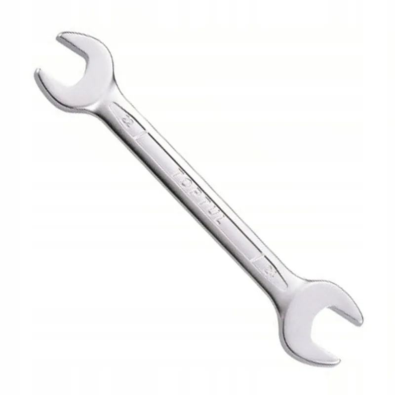 Dubbele Ringsleutel 24x27 mm CR-V Chroom - Sterk Gereedschap von Toptul – Produktbild