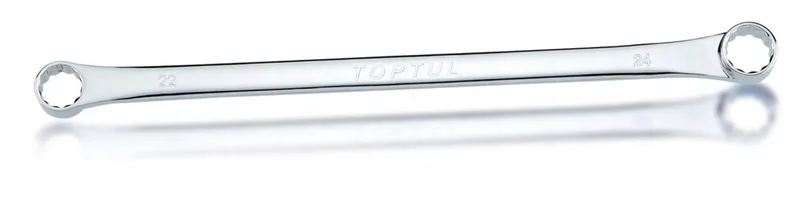 Extra Lange Dubbele Ringsteeksleutel 17x19 mm van Toptul – productafbeelding