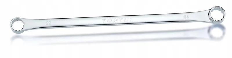 Extra Lange Ring Steeksleutel 10x12 mm van Toptul – productafbeelding