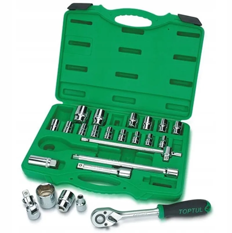 Gereedschapset GCAI2404 - 24 Delig de Toptul, Vert – image du produit