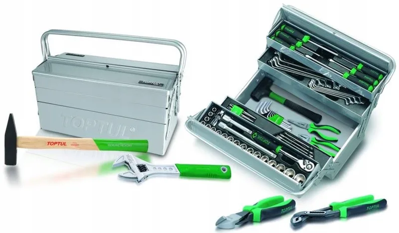 Gereedschapskist 65 Delig - Complete Set by Toptul – product image