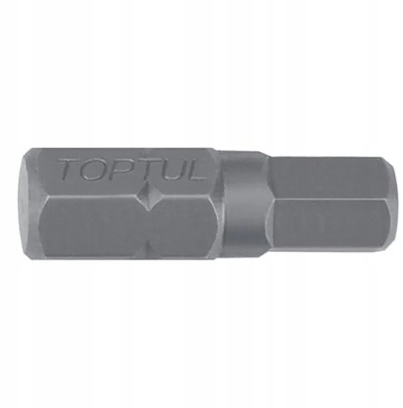 Inbus Bit 10mm x 30mm 1/4" - Kwaliteit Gereedschap von Toptul – Produktbild