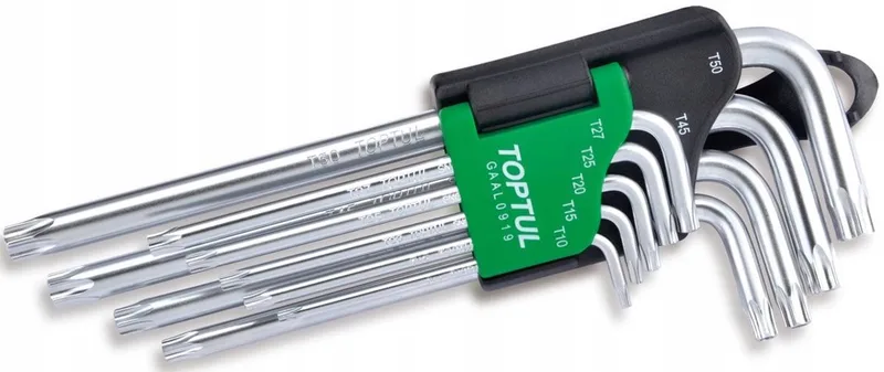 Inbussleutelset GAAL0919 - Professioneel Gereedschap by Toptul – product image