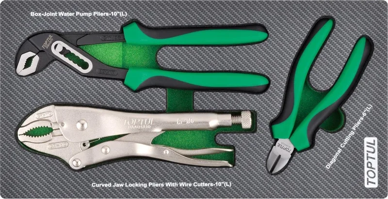 INLEG CARBON TANGEN WP,VISE, KNIP by Toptul, Silver – product image
