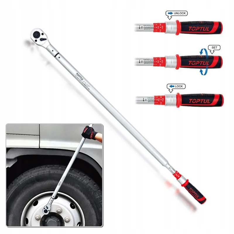 Momentsleutel 1/2" 580mm 70-350 Nm by Toptul – product image