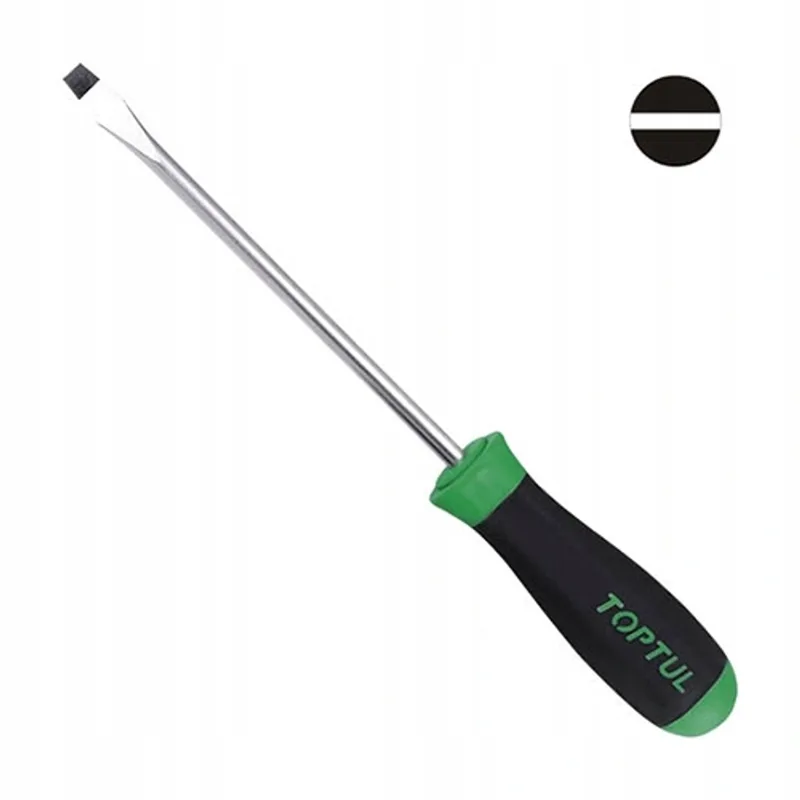 Platte Schroevendraaier 4mm x 100mm met Magneet by Toptul – product image