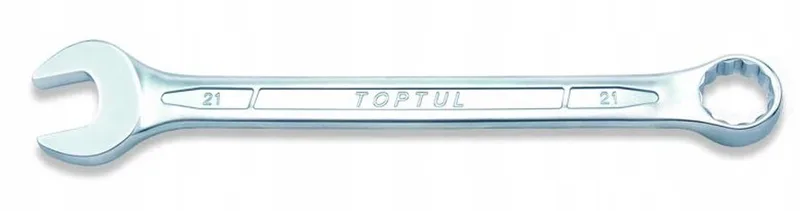 Ringsteeksleutel 22 mm, 269 mm lang, 15° knik von Toptul – Produktbild