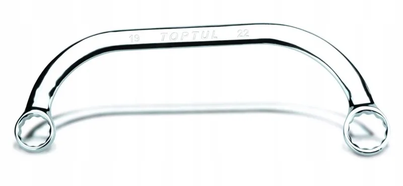 Ringsteeksleutel Dubbelkop T-profiel 10/12mm by Toptul – product image
