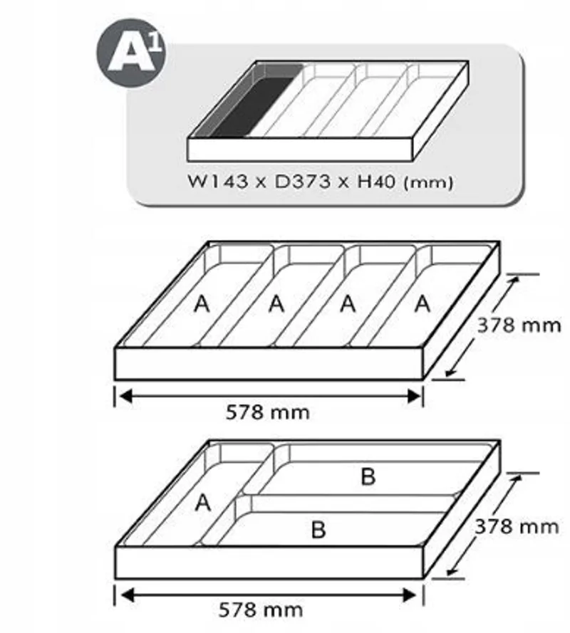 Toptul 24-delige 1/2" dopsleutelset voor gereedschapswagen by Toptul – product image