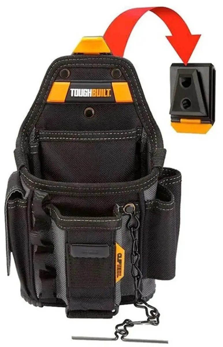 Tb-ct-34 Elektriker Verktygsväska von ToughBuilt, Schwarz – Produktbild