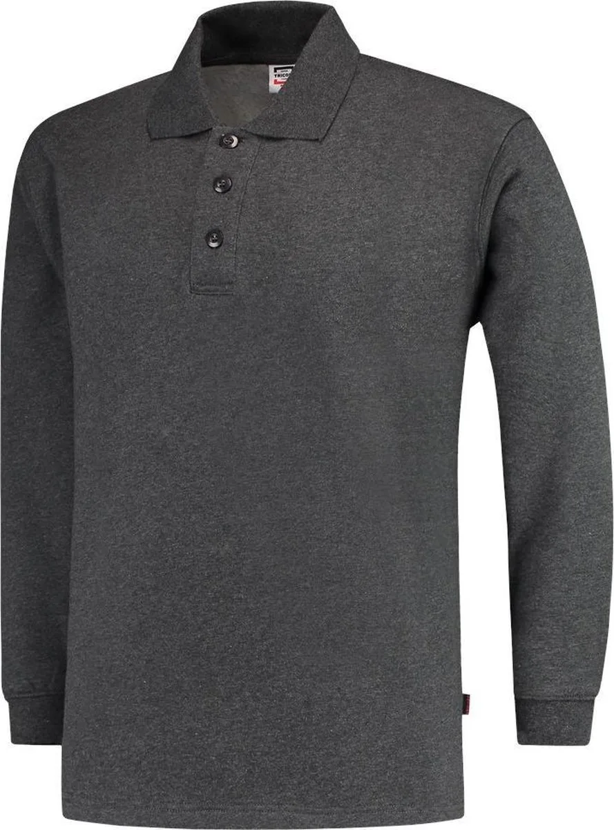 Casual Polo/Sweater - 301004 - Antraciet van Tricorp, Antracietgrijs, M – productafbeelding
