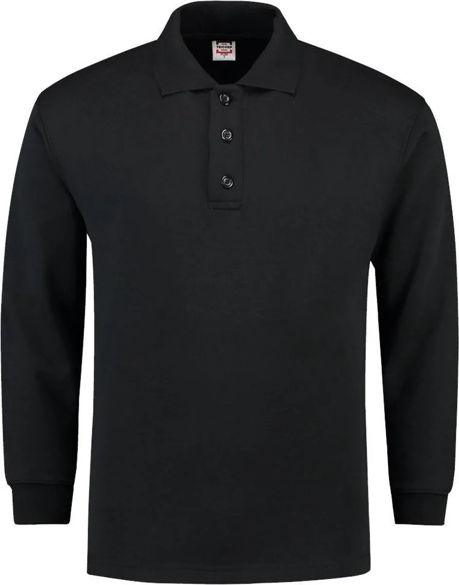 Casual Polo/Sweater - 301004 - Zwart van Tricorp, Zwart, 3XL – productafbeelding
