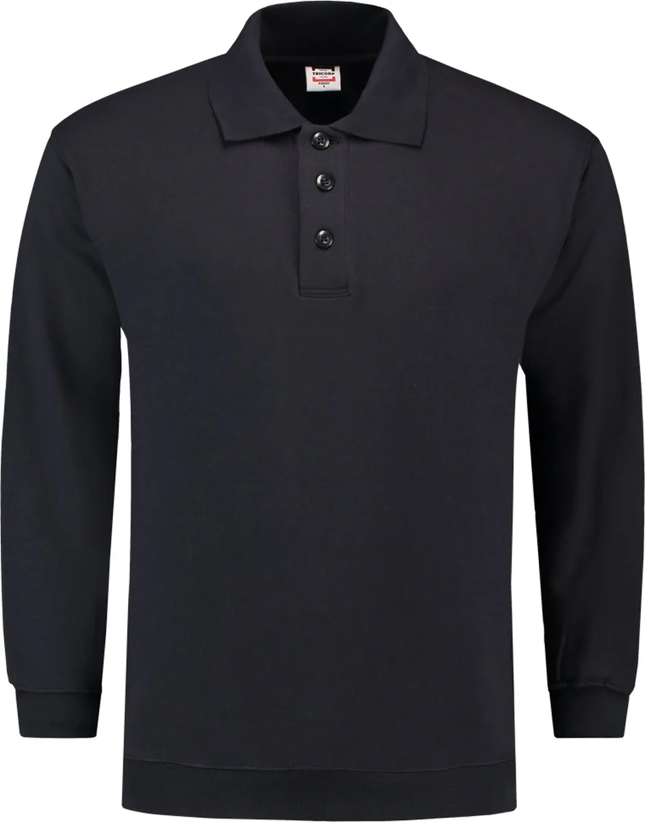 casual Polo/Sweater boord - 301005 - Navy de Tricorp, Bleu foncé, 3XL – image du produit