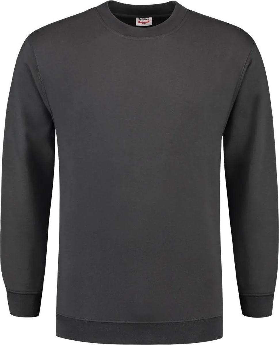 casual sweater/trui - 301008 - donkergrijs by Tricorp, Dark grey, M – product image