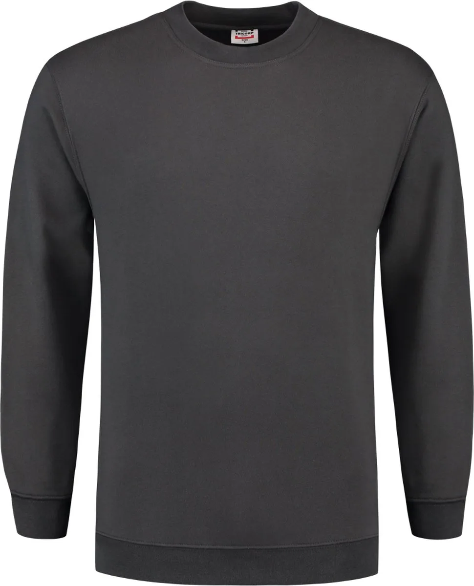 casual sweater/trui - 301008 - donkergrijs de Tricorp, Gris foncé, XXL – image du produit