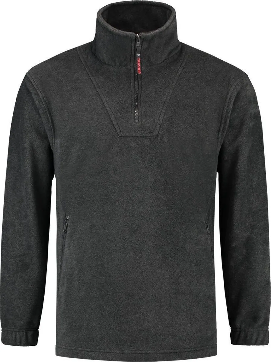 Fleece sweater - Casual - 301001 - antraciet de Tricorp, Anthracite, 7XL – image du produit