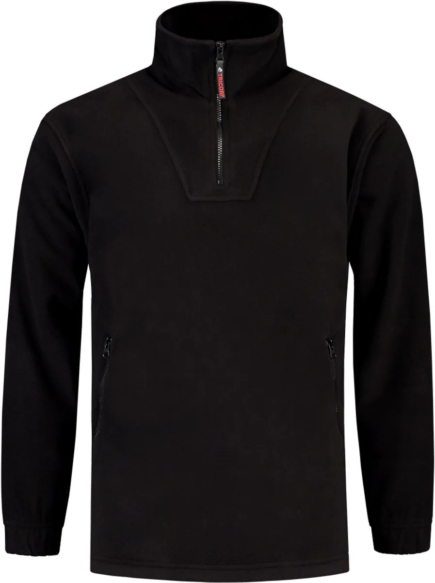 fleece sweater - Casual - 301001 - zwart by Tricorp, Black, 5XL – product image