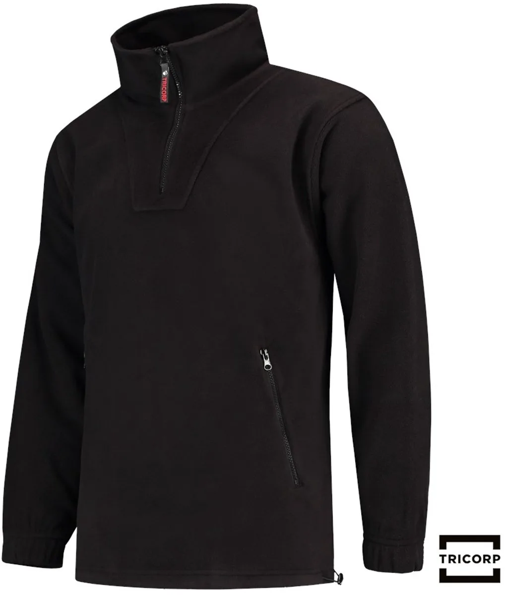 fleece sweater - Casual - 301001 - zwart by Tricorp, Black, S – product image