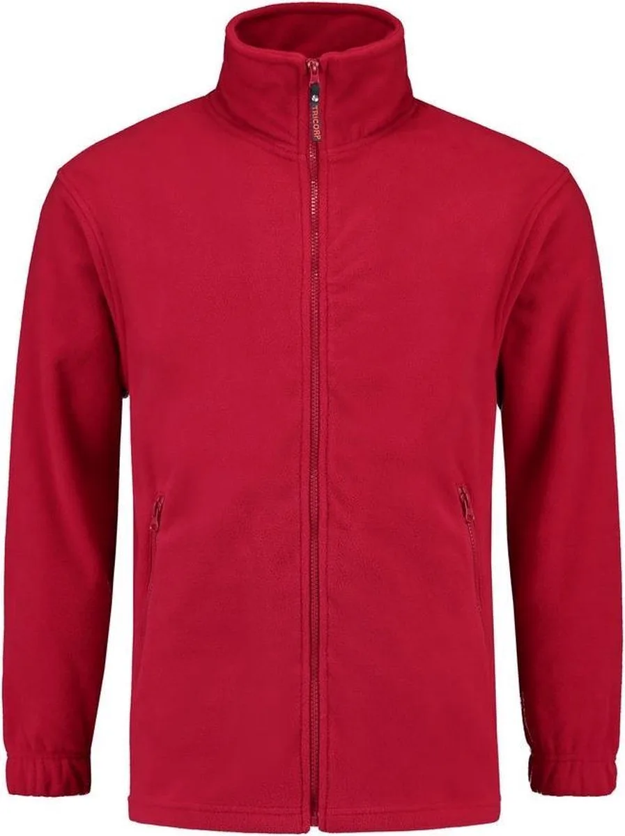 Fleecevest - Casual - 301002 - Rood van Tricorp, Rood, L – productafbeelding