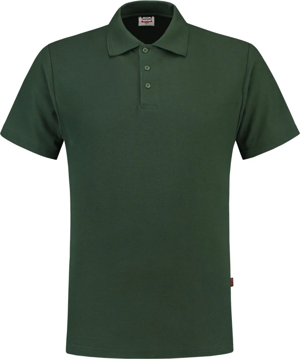 Poloshirt 100% Katoen 201007 Flessengroen de Tricorp, Flessengroen, L – image du produit