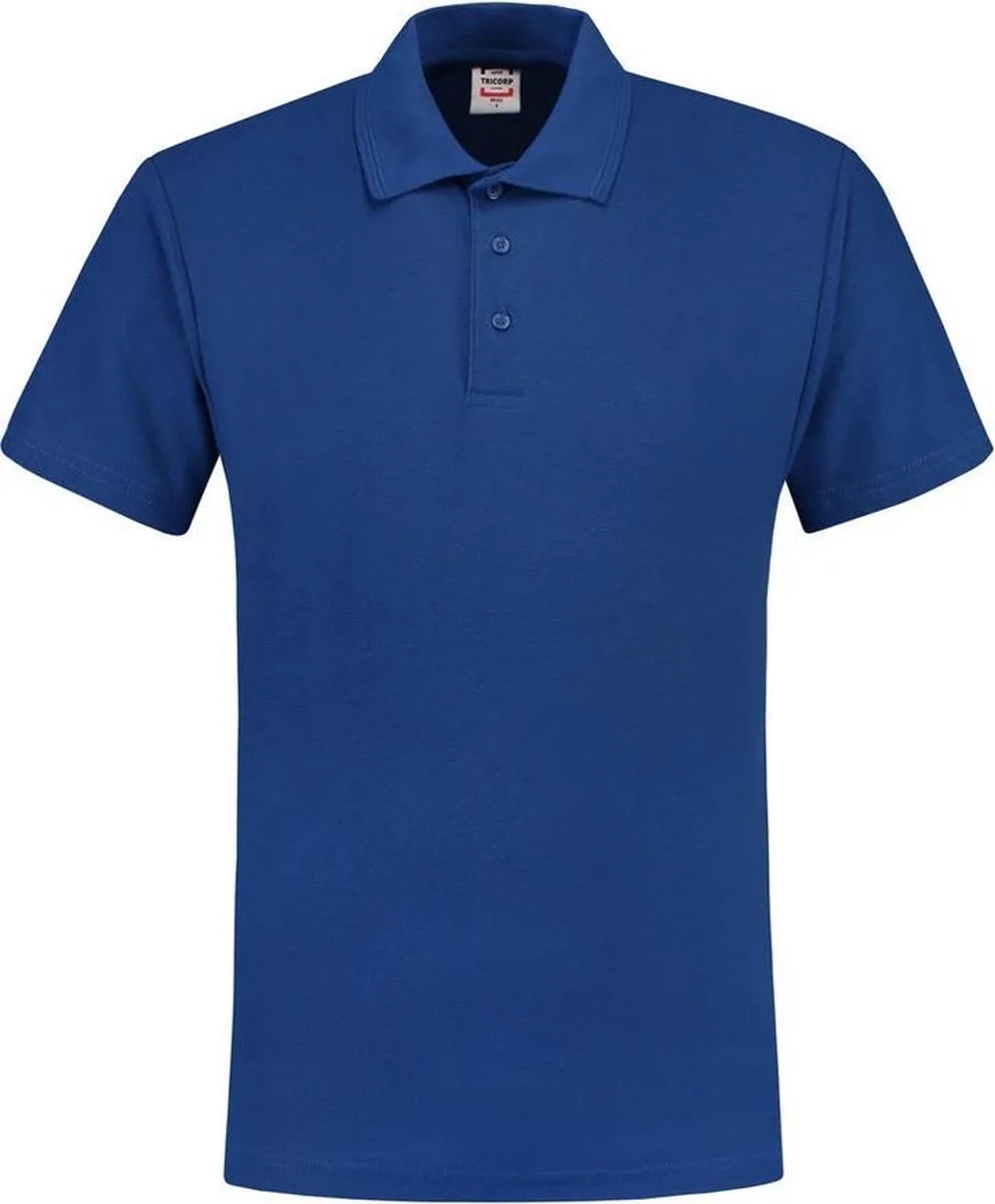 Poloshirt 100% Katoen 201007 Koningsblauw fra Tricorp, Koningsblauw, L – produktbillede