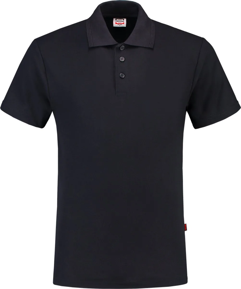 Poloshirt 100% katoen - Casual - 201007 - Navy de Tricorp, Bleu foncé, XL – image du produit