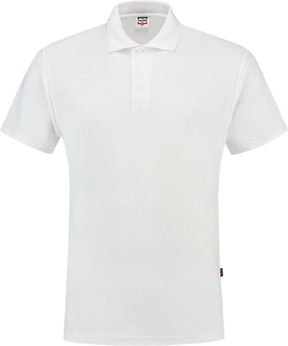 Poloshirt 100% katoen - Casual - 201007 - Wit van Tricorp, Wit, S – productafbeelding