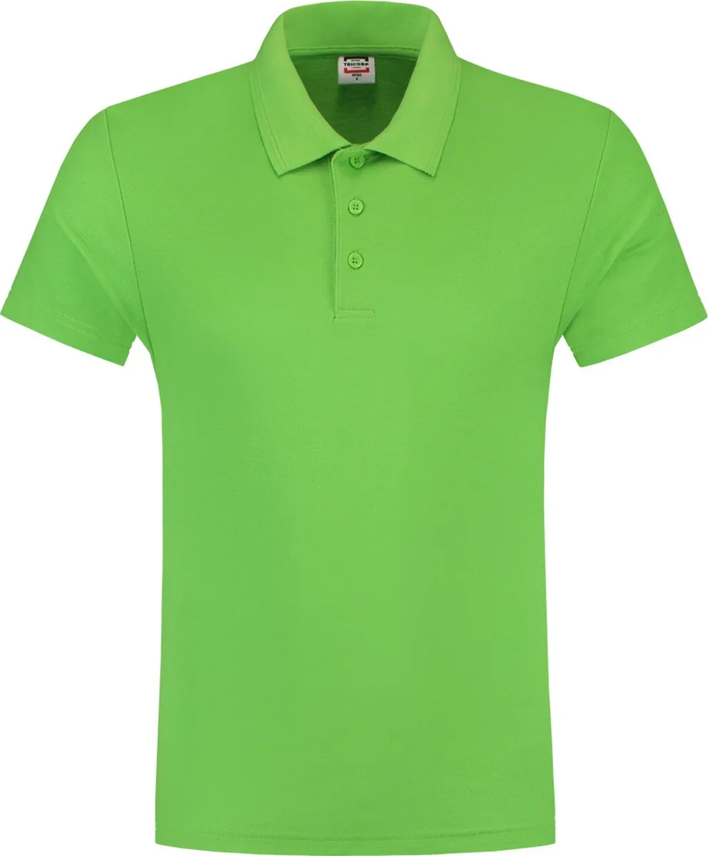 Poloshirt 201003 Lime van Tricorp, Lime Groen, XXL – productafbeelding