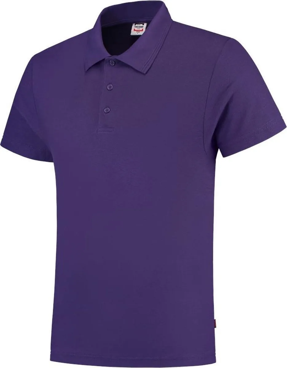 Poloshirt 201003 Paars van Tricorp, Paars, XL – productafbeelding