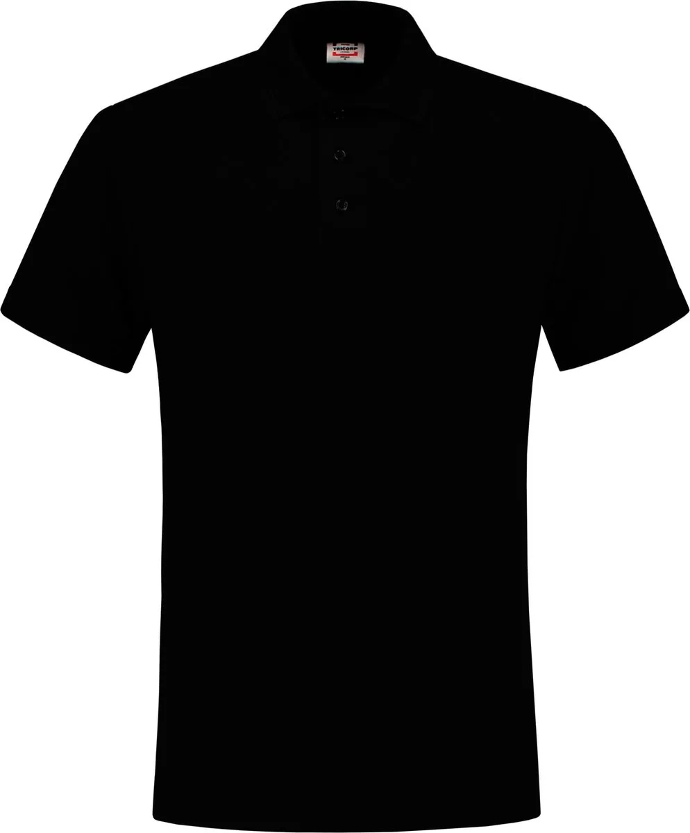 poloshirt - 201003 - Zwart by Tricorp, Black, XS – product image