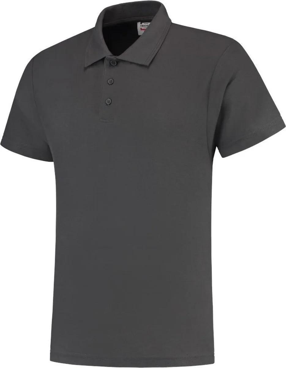Poloshirt - Casual - 201003 - Donkergrijs de Tricorp, Gris foncé, M – image du produit