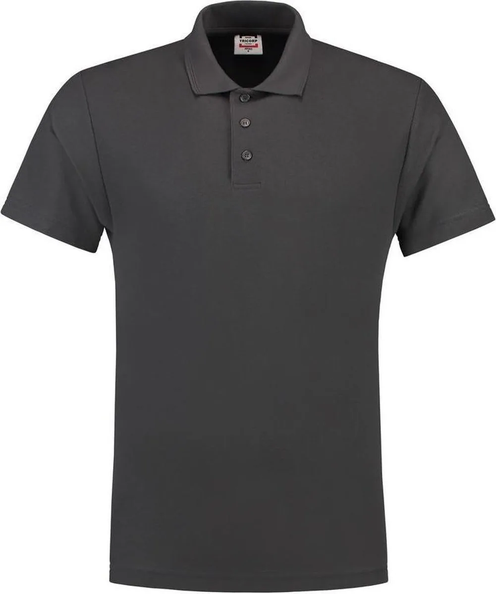 Poloshirt - Casual - 201003 - Donkergrijs de Tricorp, Gris foncé, XL – image du produit