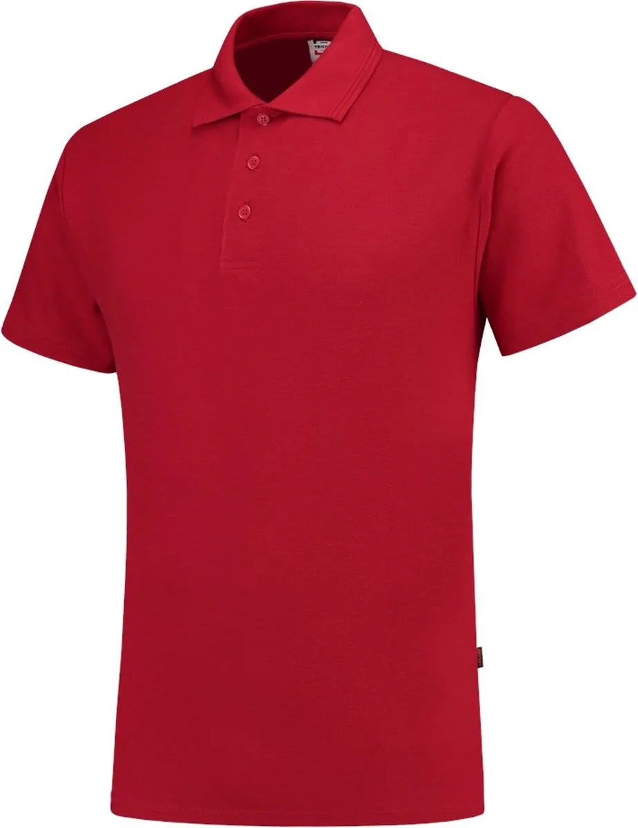 poloshirt - Casual - 201003 - rood de Tricorp, Rouge, XXL – image du produit