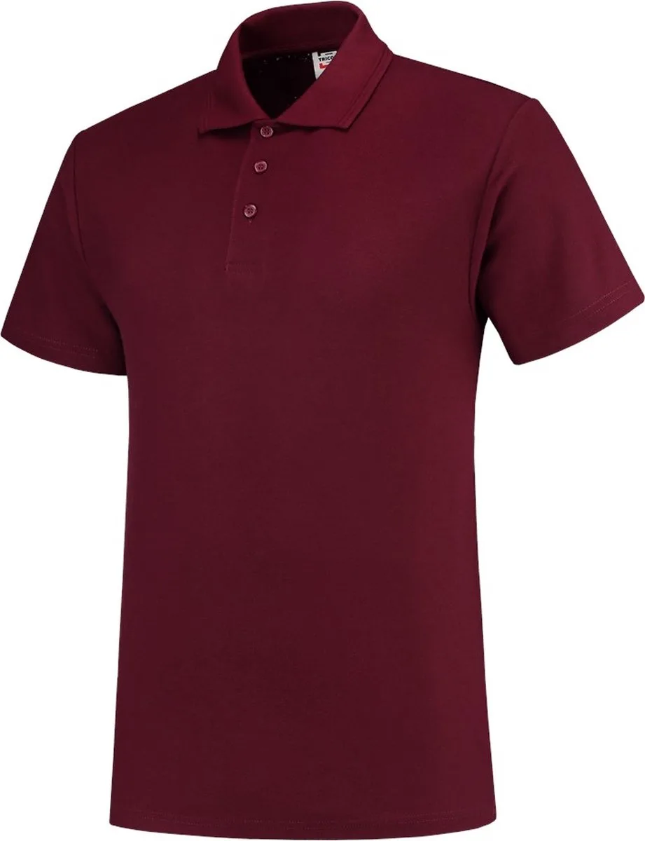 Poloshirt - Casual - 201003 - wijnrood de Tricorp, Wijnrood, L – image du produit