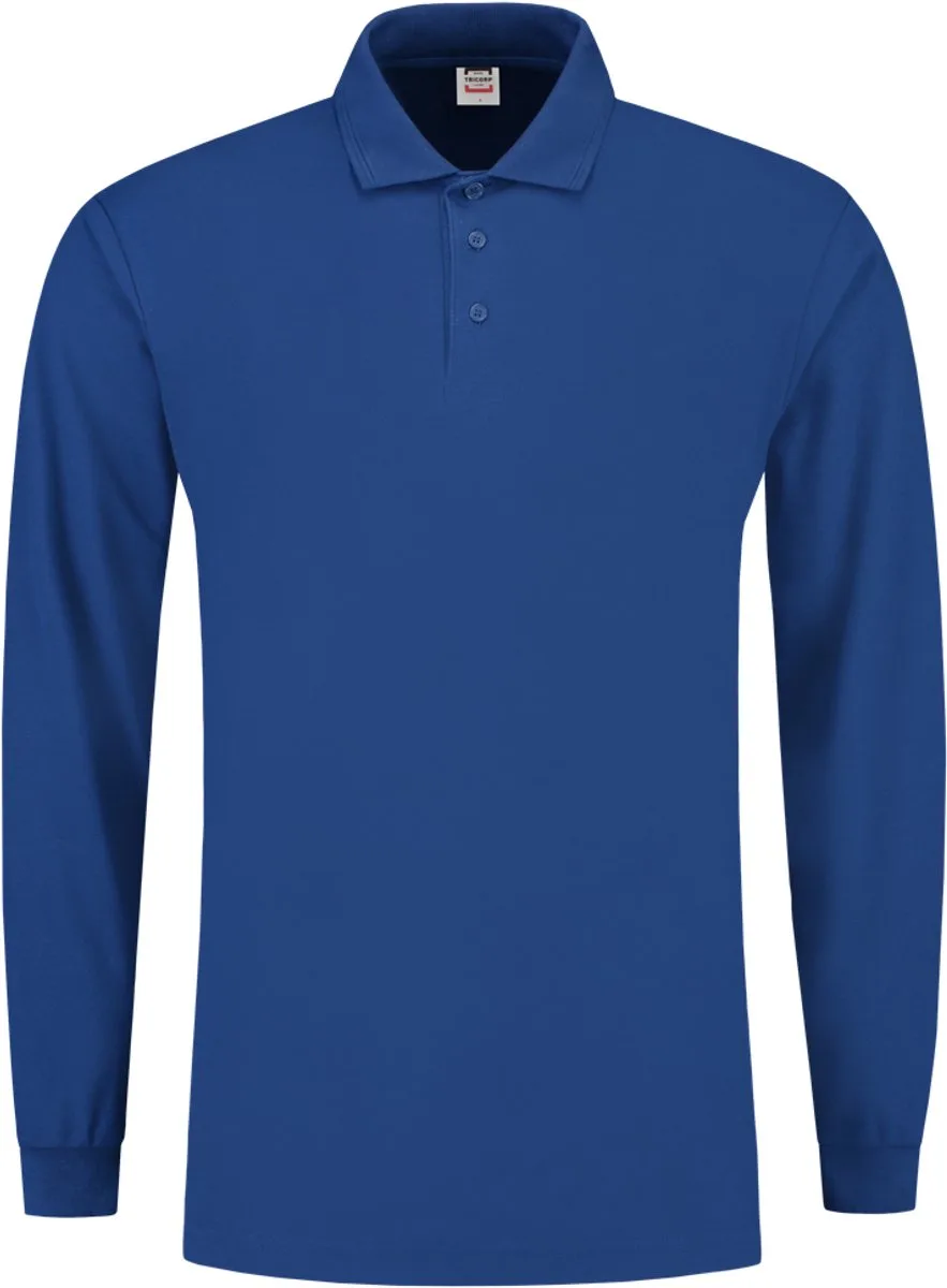 Poloshirt Lange Mouw - 201009 - Ink van Tricorp, Ink, M – productafbeelding
