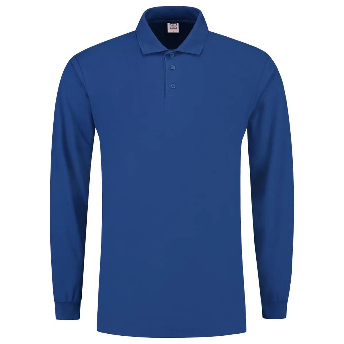 Poloshirt lange mouw - Casual - 201009 - Royalblauw de Tricorp, Bleu, XXL – image du produit