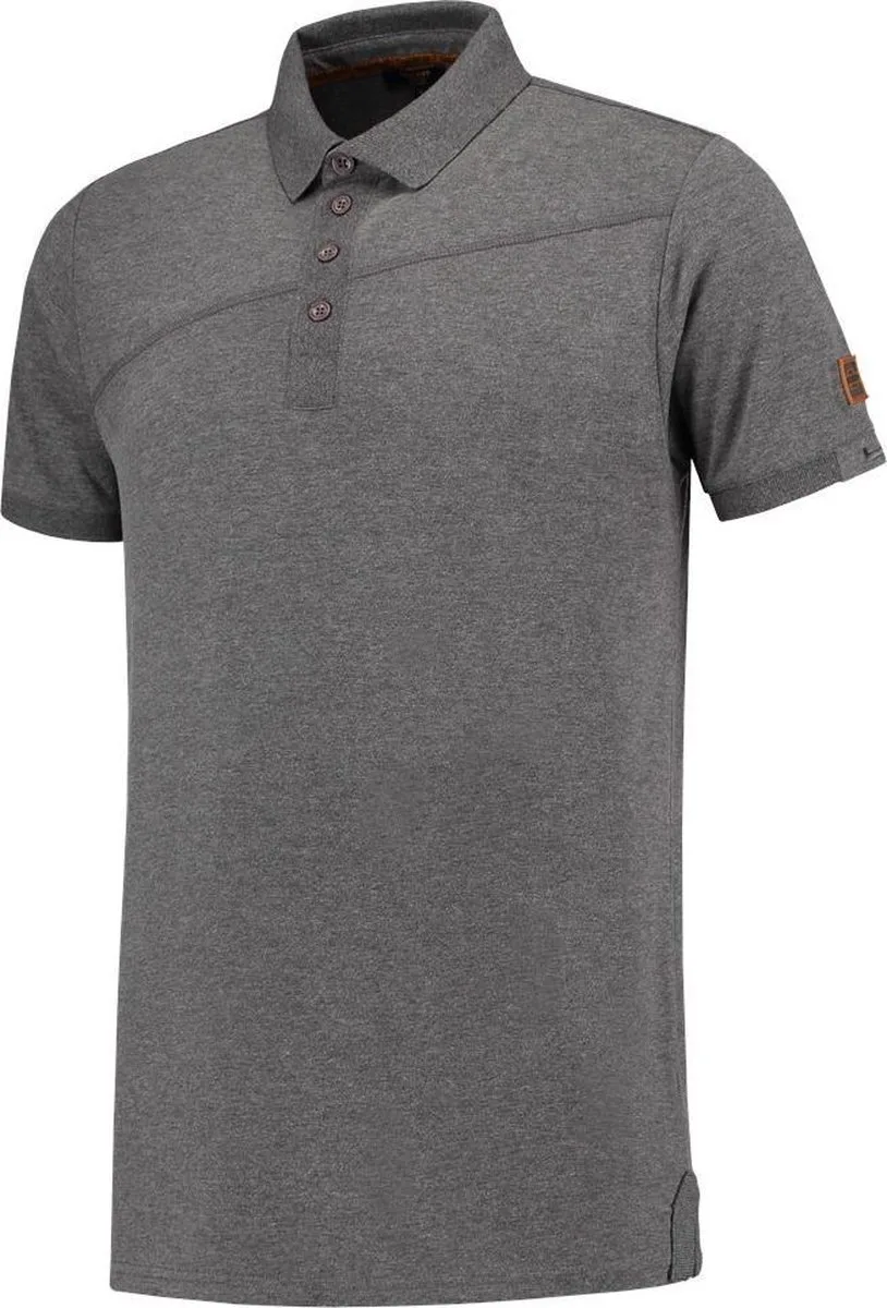 Poloshirt Premium Naden 204002 Grijs från Tricorp, Grå, 3XL – produktbild