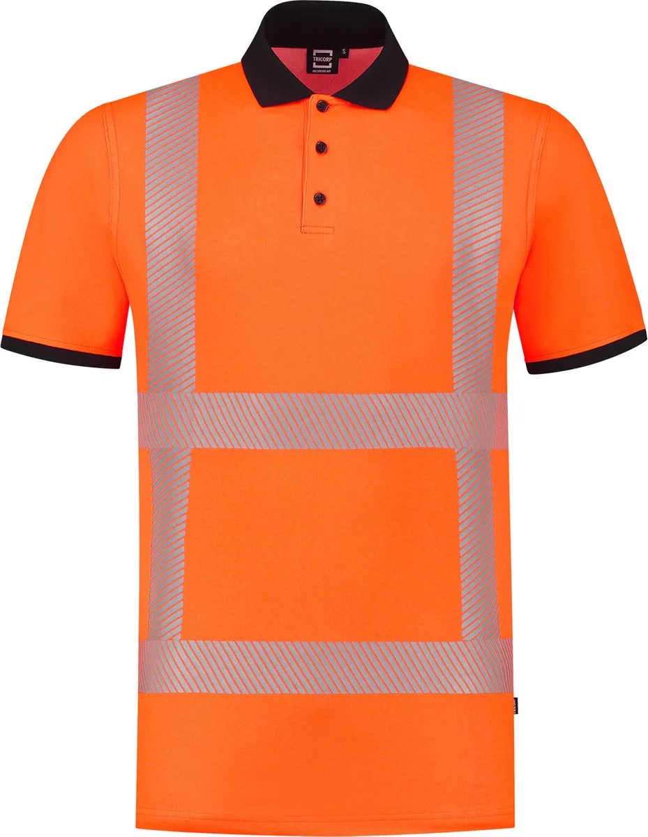 Poloshirt RWS Revisible 203701 - Fluororange by Tricorp, Fluororange, XL – product image