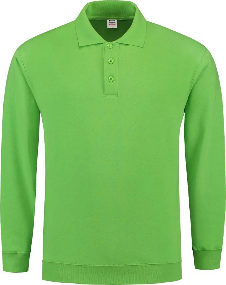 Polosweater boord - Casual - 301005 - Limoengroen by Tricorp, Limoen, XS – product image