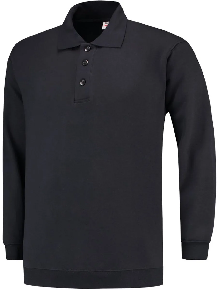 Polosweater boord - Casual - 301005 - Navy de Tricorp, Marineblauw, L – image du produit