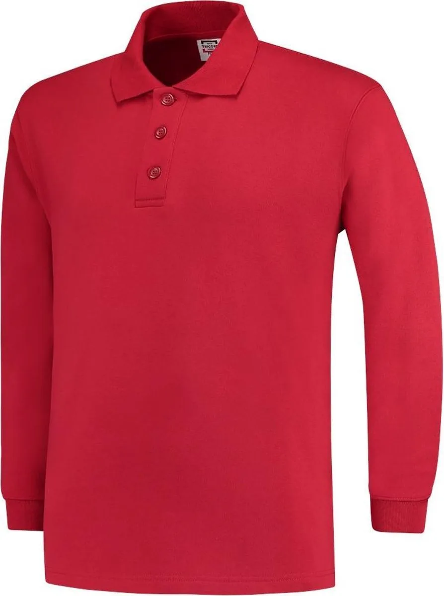 polosweater - Casual - 301004 - rood de Tricorp, Rouge, M – image du produit