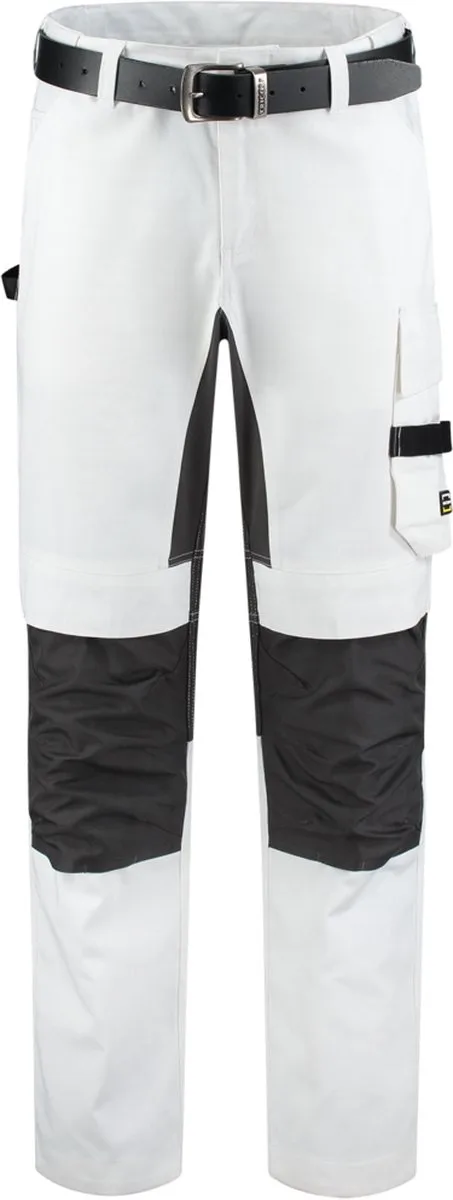 Schildersbroek Twill 502016 - Mannen - Wit/Grijs by Tricorp, White, 52 – product image