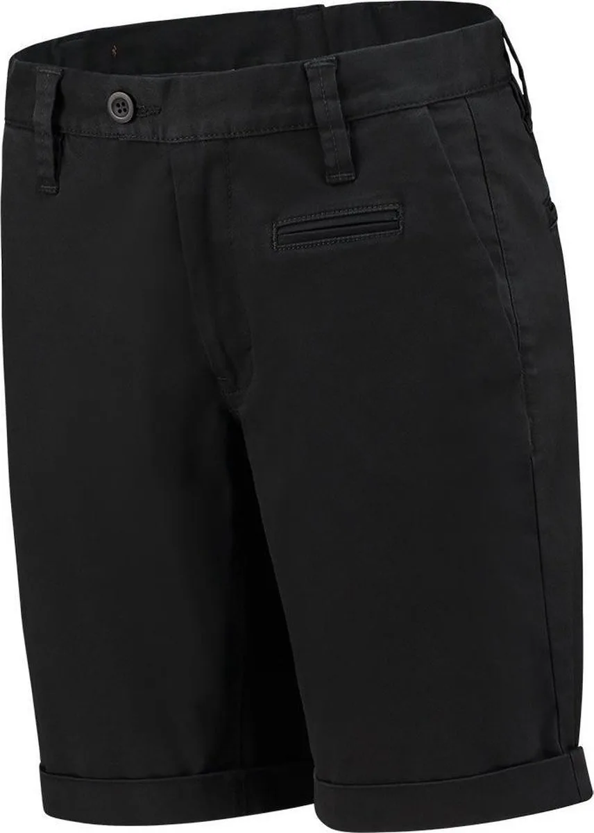 Stretch Chino Kort 501002 - Mannen - Zwart by Tricorp, Black, 34 – product image