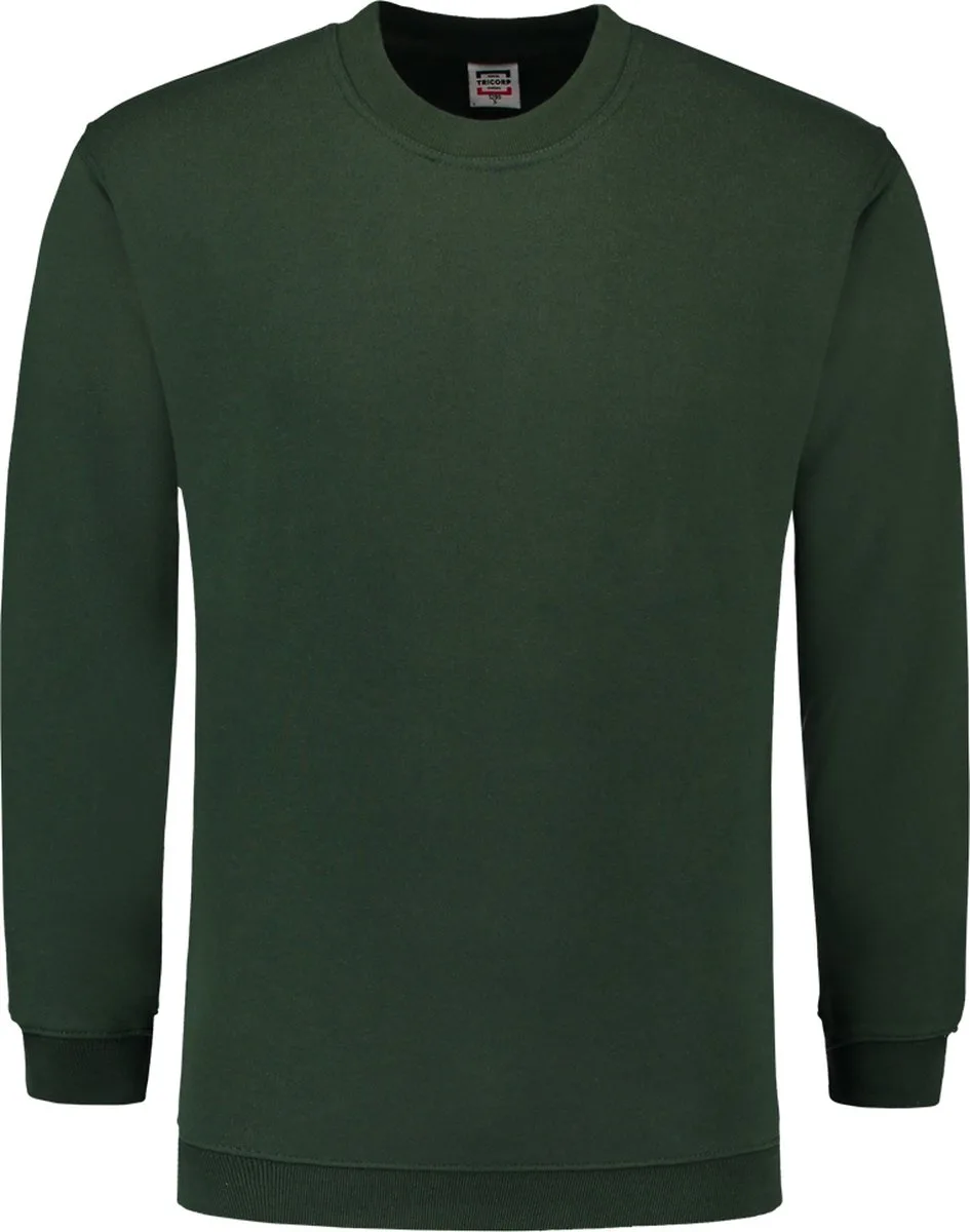 Sweater 301008 Flessengroen van Tricorp, Flessengroen, XS – productafbeelding