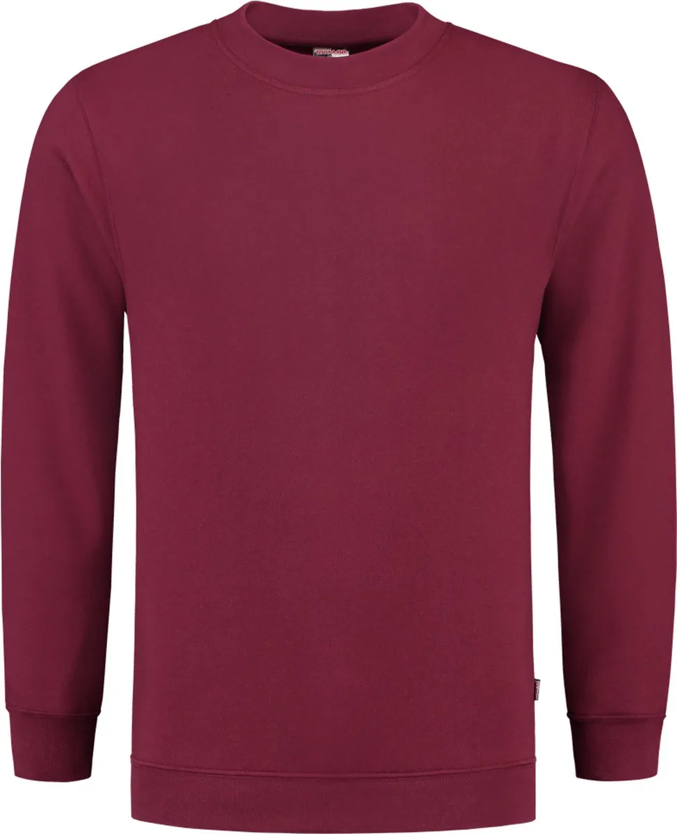 Sweater 301008 Wijnrood van Tricorp, Bordeaux, XS – productafbeelding