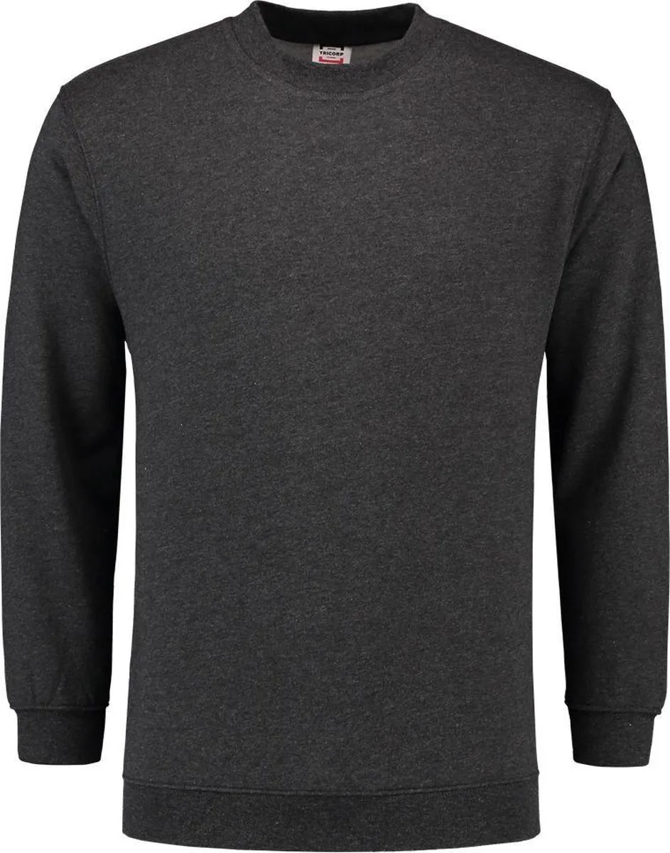 Sweater - Casual - 301008 - Antraciet fra Tricorp, Antracit, 5XL – produktbillede
