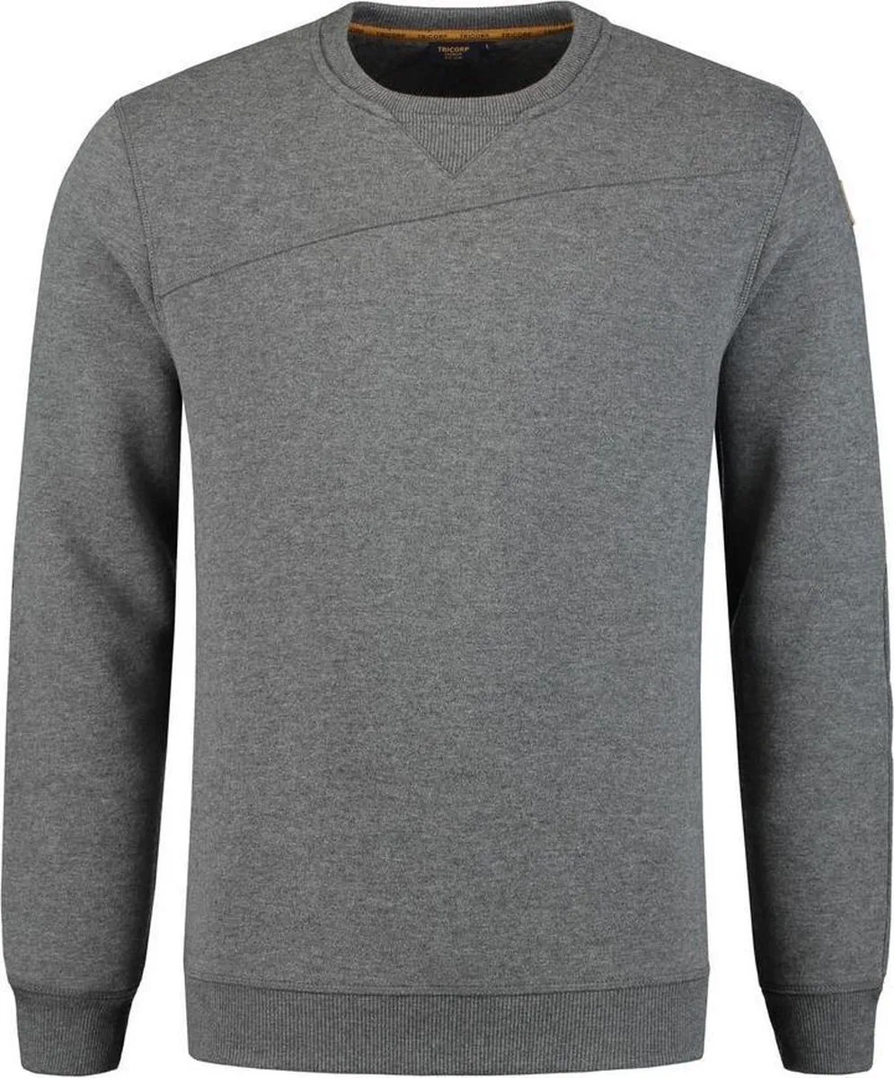 Sweater Premium 304005 Grijs de Tricorp, Gris, S – image du produit