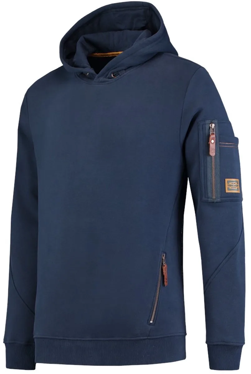 Sweater Premium Capuchon 304001 Ink van Tricorp, Ink, XXL – productafbeelding